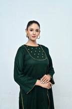 3 Piece Lawn-Cotton (Mint Muse)