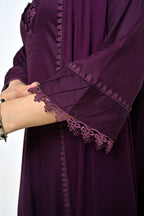 3 Piece Lawn-Cotton (Mystic Purple)