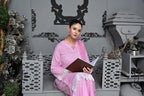 3 Piece Lawn-Cotton (Pink Pearl)