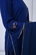 3 Piece Lawn-Cotton (Blue Moon)