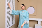 3 Piece Lawn-Cotton (Ocean Mist)