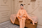 3 Piece Lawn-Cotton (Sunset Glow)