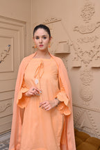 3 Piece Lawn-Cotton (Sunset Glow)