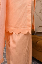 3 Piece Lawn-Cotton (Sunset Glow)
