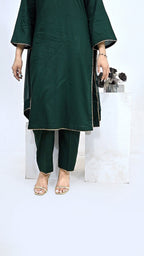 3 Piece Lawn-Cotton (Mint Muse)
