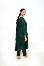 3 Piece Lawn-Cotton (Mint Muse)